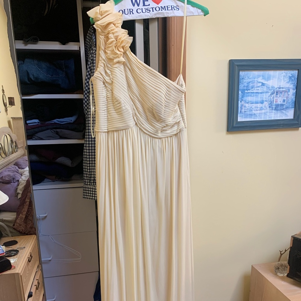 Yellow formal dress